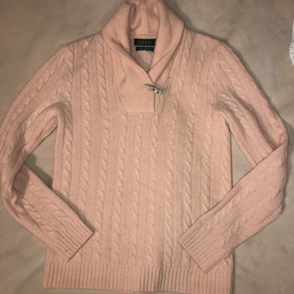Pink Cashmere Sweater - Picture 1 of 5